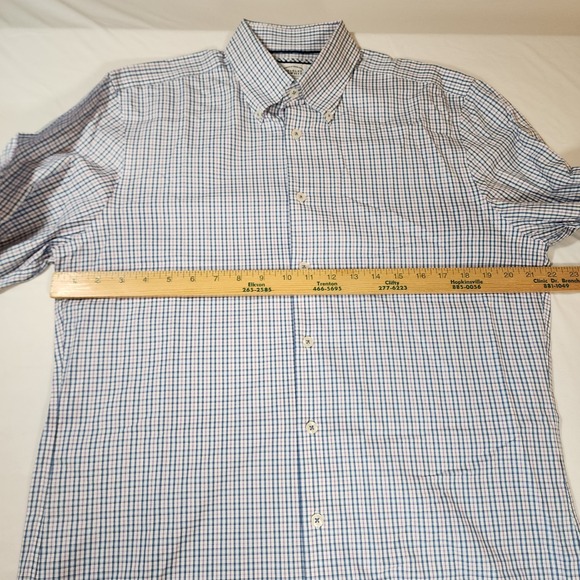 Lot of 2 Charles Tyrwhitt Mens Long Sleeve L Slim Fit Button Down Shirts - Picture 16 of 16